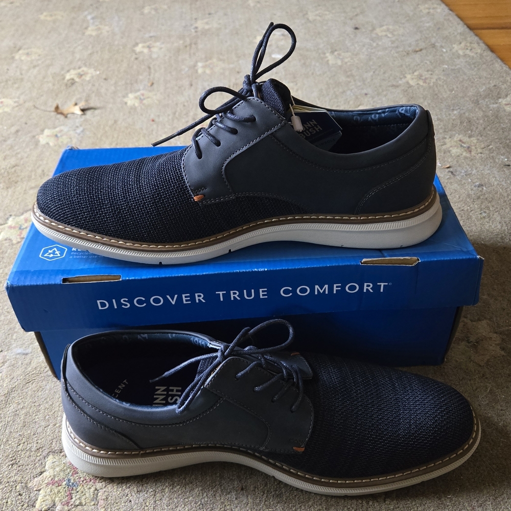 Nunn Bush Black Leather And Material. These Shoes Are Brand New Size 8.5 Mens